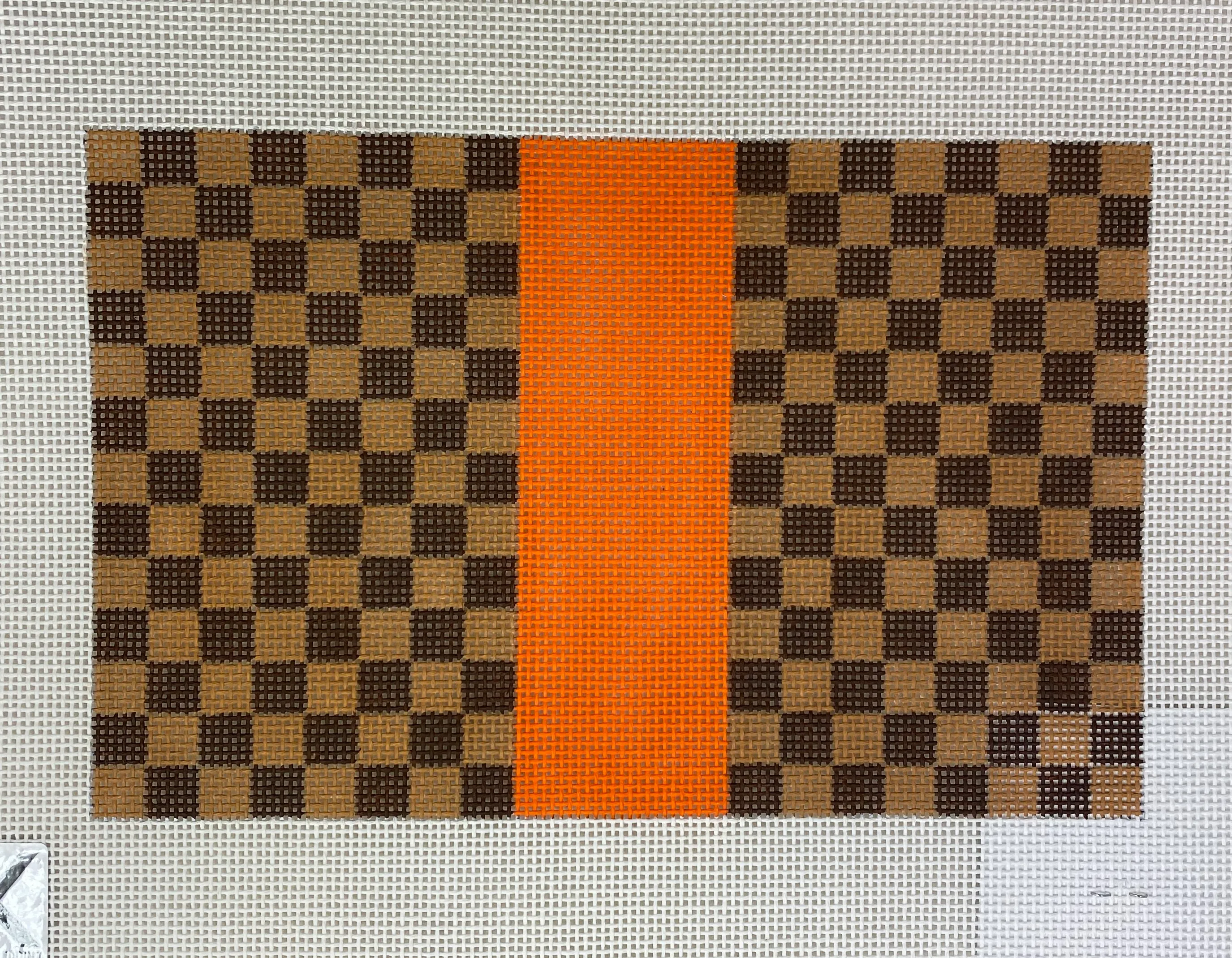 * Kimberly Ann Needlepoint SF06A Louis Square Orange