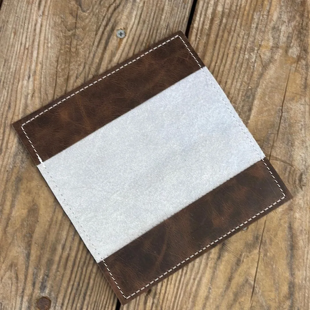 159 Checkbook Cover - Tricolor w/ Wyoming Tool