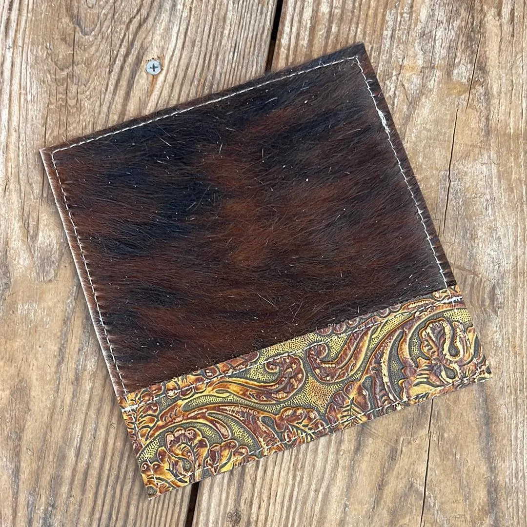 159 Checkbook Cover - Tricolor w/ Wyoming Tool