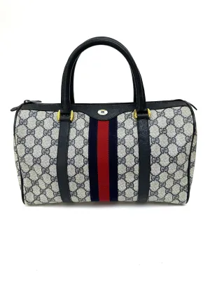 1970s Gucci GG Monogram Boston Bag*