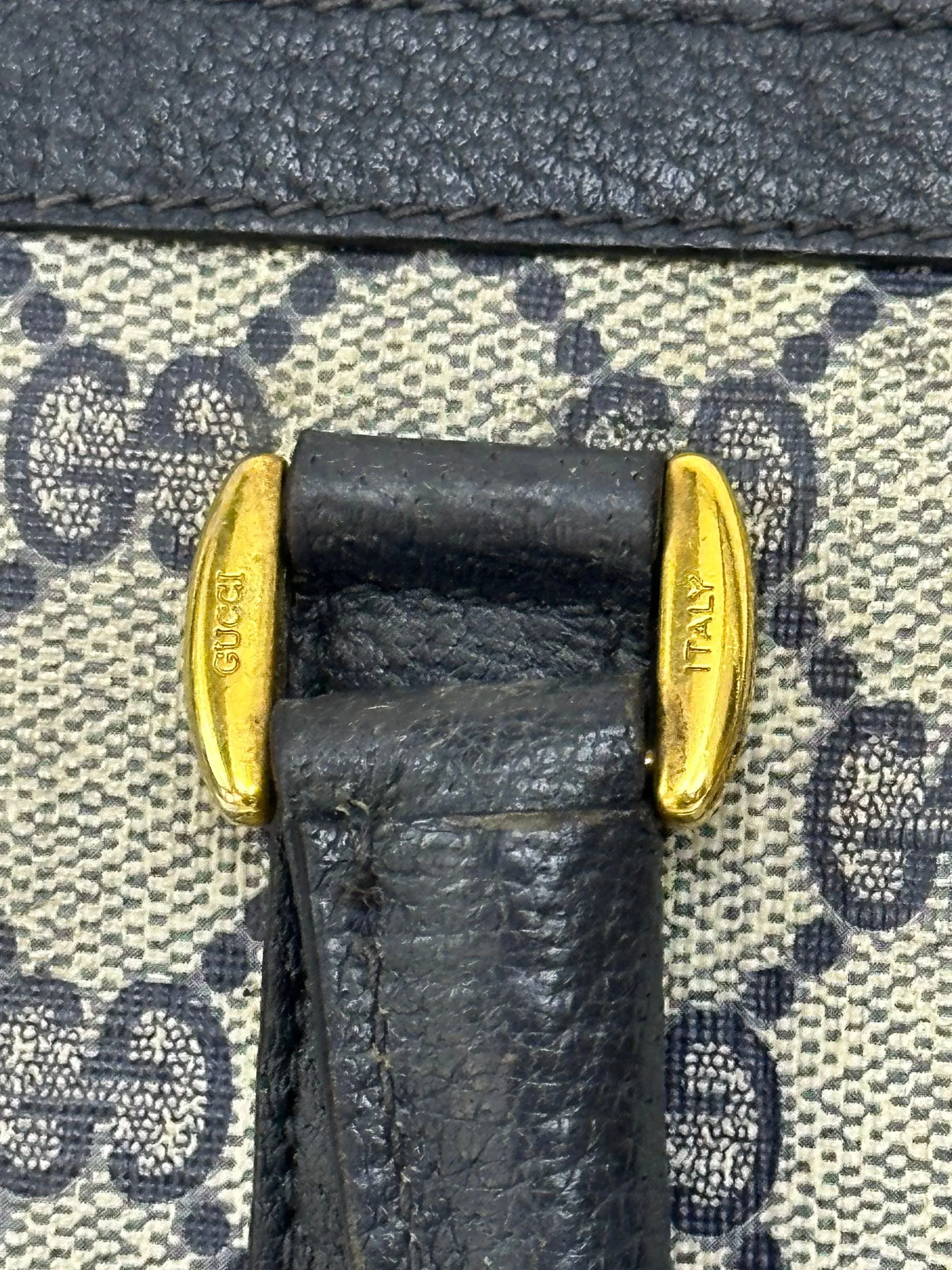1970s Gucci GG Monogram Boston Bag*