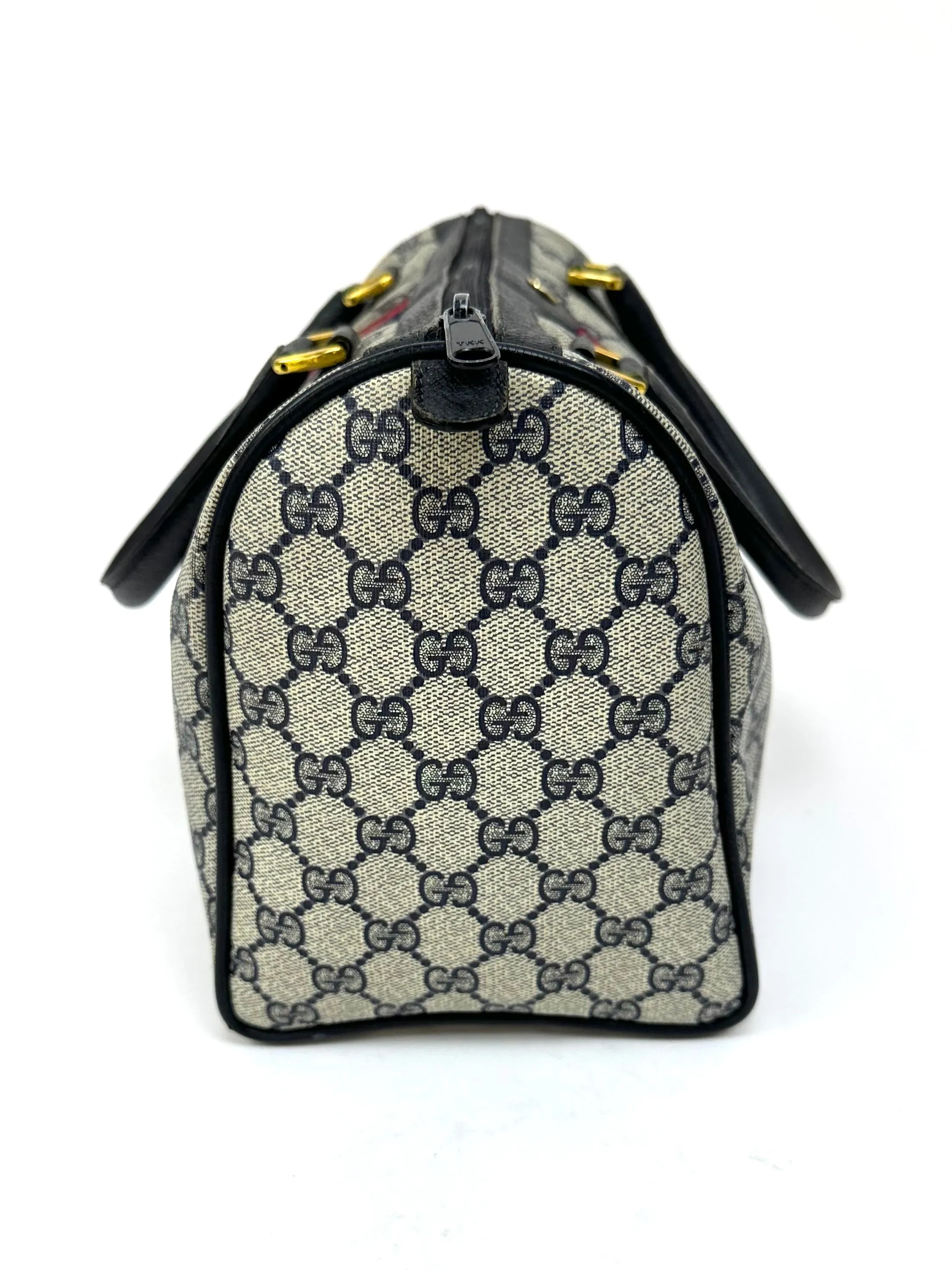 1970s Gucci GG Monogram Boston Bag*