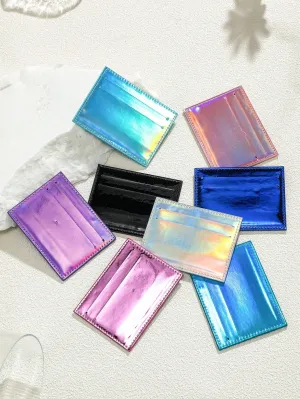 1pc Patent Leather  Laser Card Holder