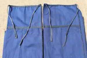 2 x Cloth Carp Fishing Rod Bags. Vintage. Excellent.