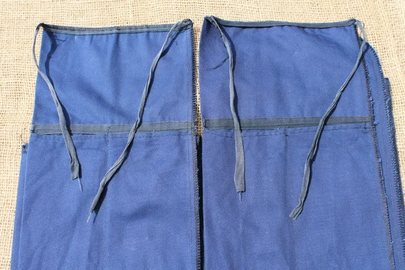 2 x Cloth Carp Fishing Rod Bags. Vintage. Excellent.