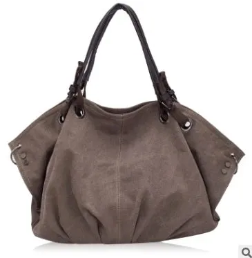 2021 New Big Women's Bag Fashion Casual Canvas Bag Large Capacity Handbag Shoulder Messenger Bag BD866B