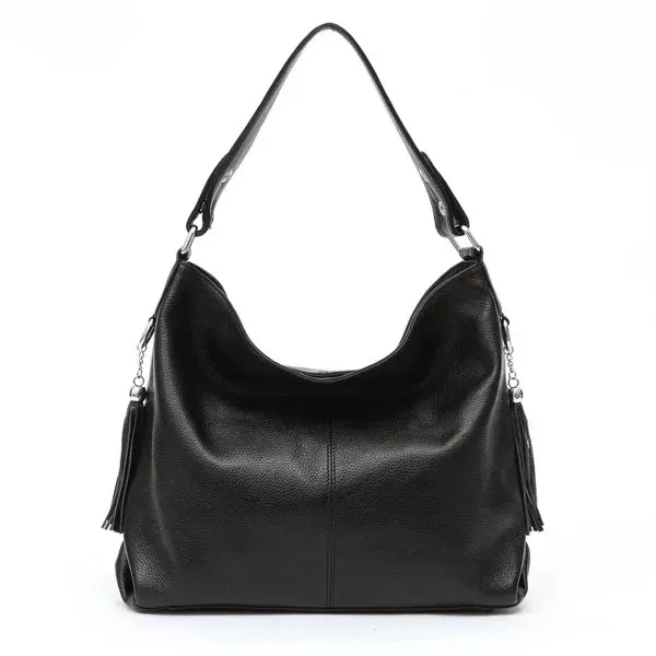 2023 Hot Fashion 100% Genuine Leather Women Handbag TOP Layer Cowhide Long Handle Lady Shoulder Messenger White Shopping Bags