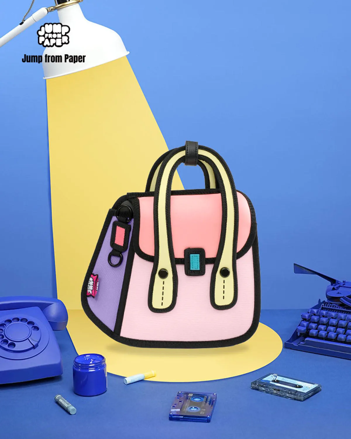 2D Shoulder Bag JUNIOR OWL Pink