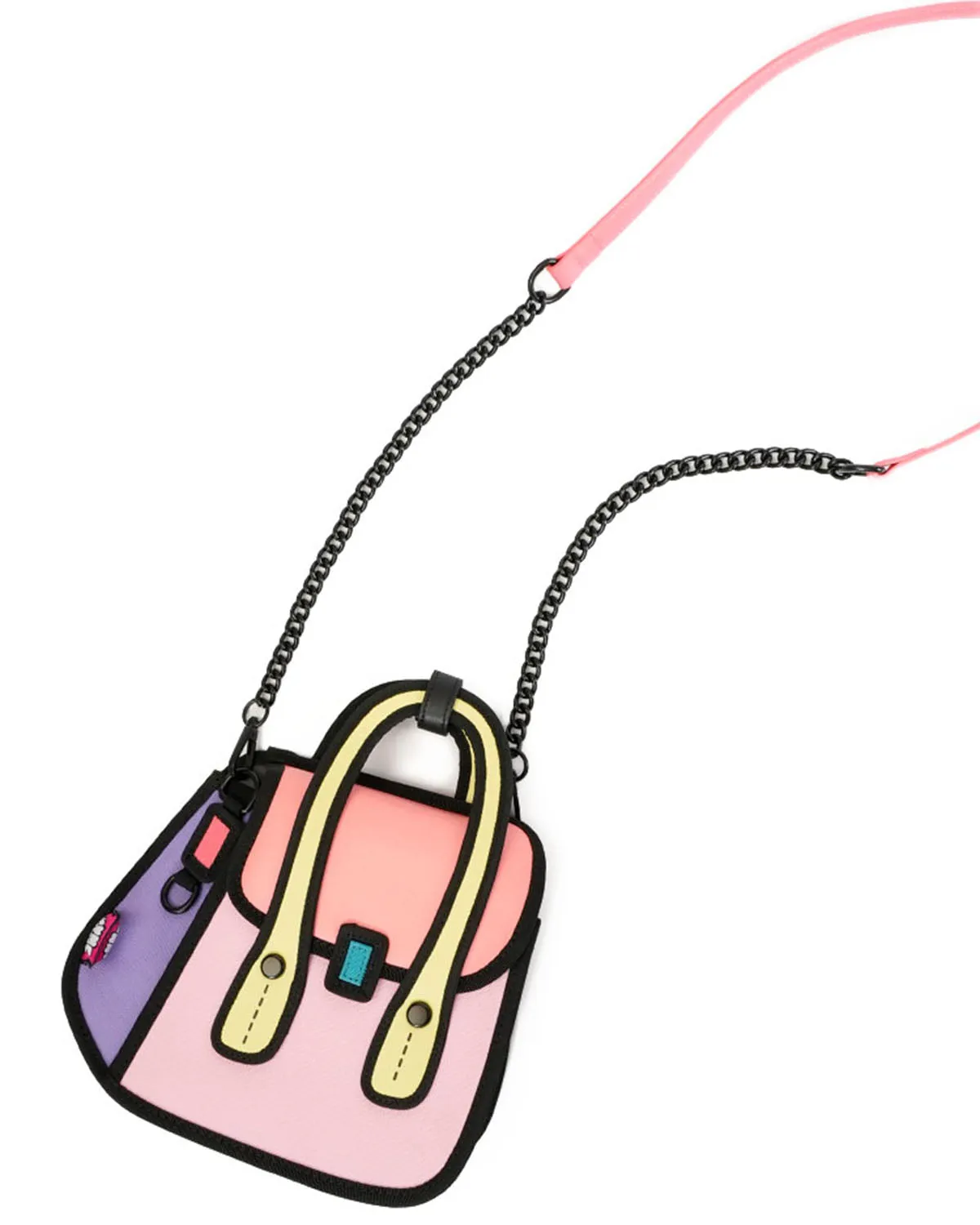 2D Shoulder Bag JUNIOR OWL Pink