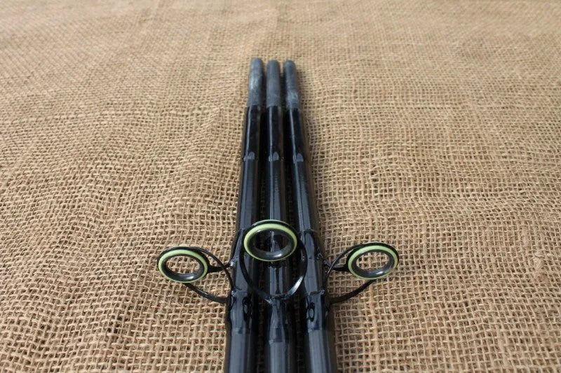 3 x Rodcraft North Western Vintage Old School Glass Carp Fishing Rods. Full Refurb. Lovely Rods!