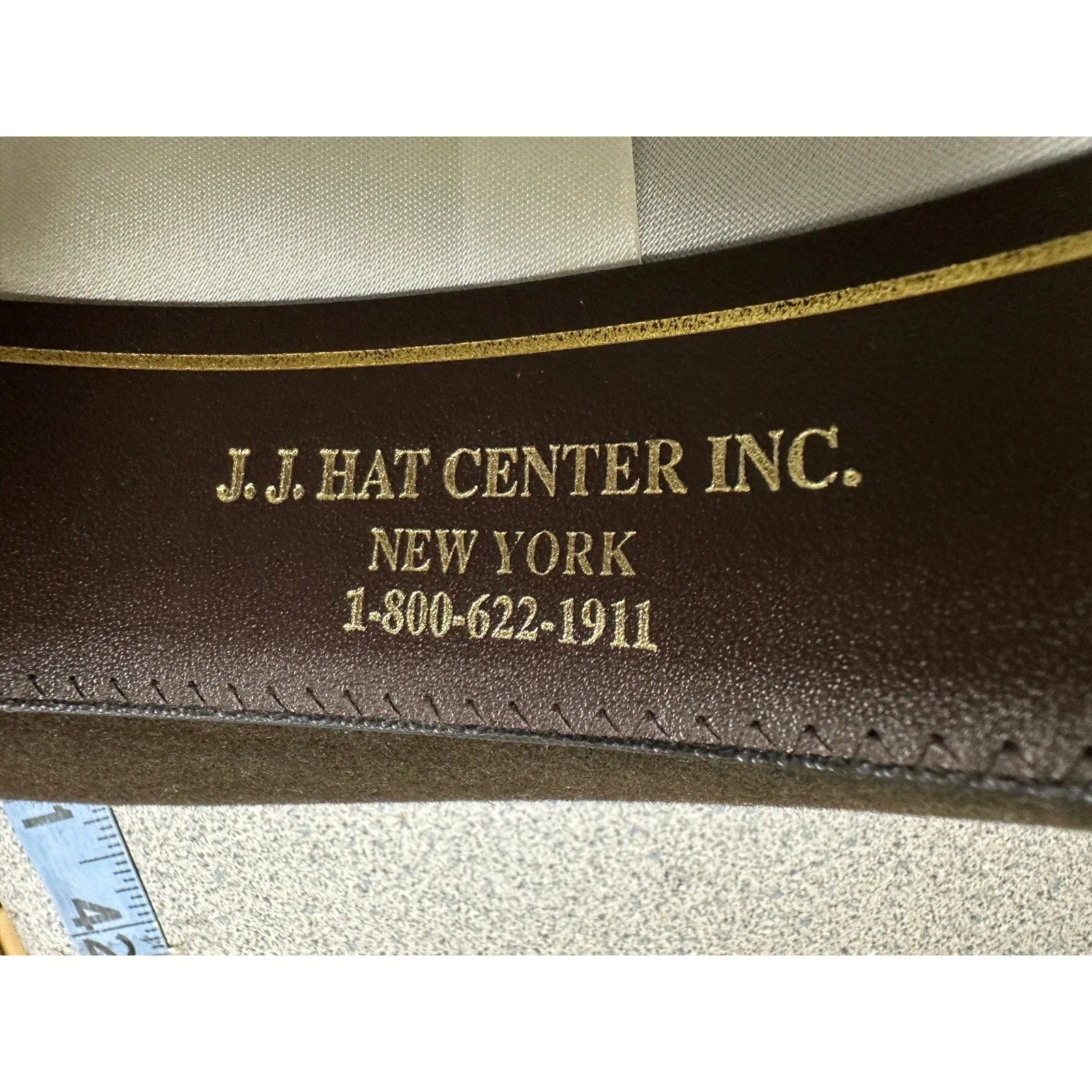 50s 60s VTG Mens Biltmore Fedora  Hat Brown Canadian Suede  7 3/8