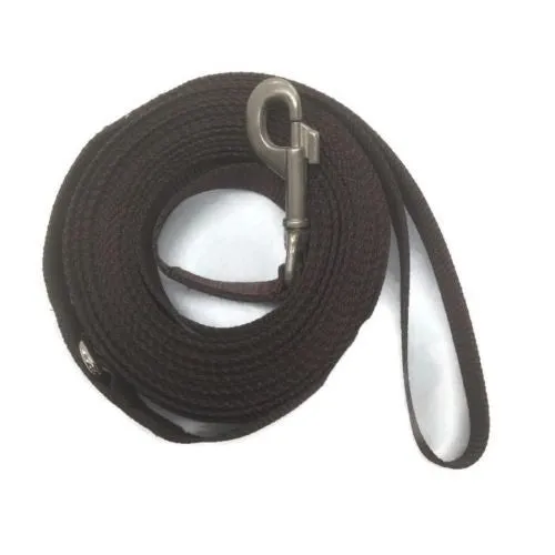 5mts 2.5cms Lead Pink or black Leash Recall Beach Park Pet Dog Puppy Long Training Lead
