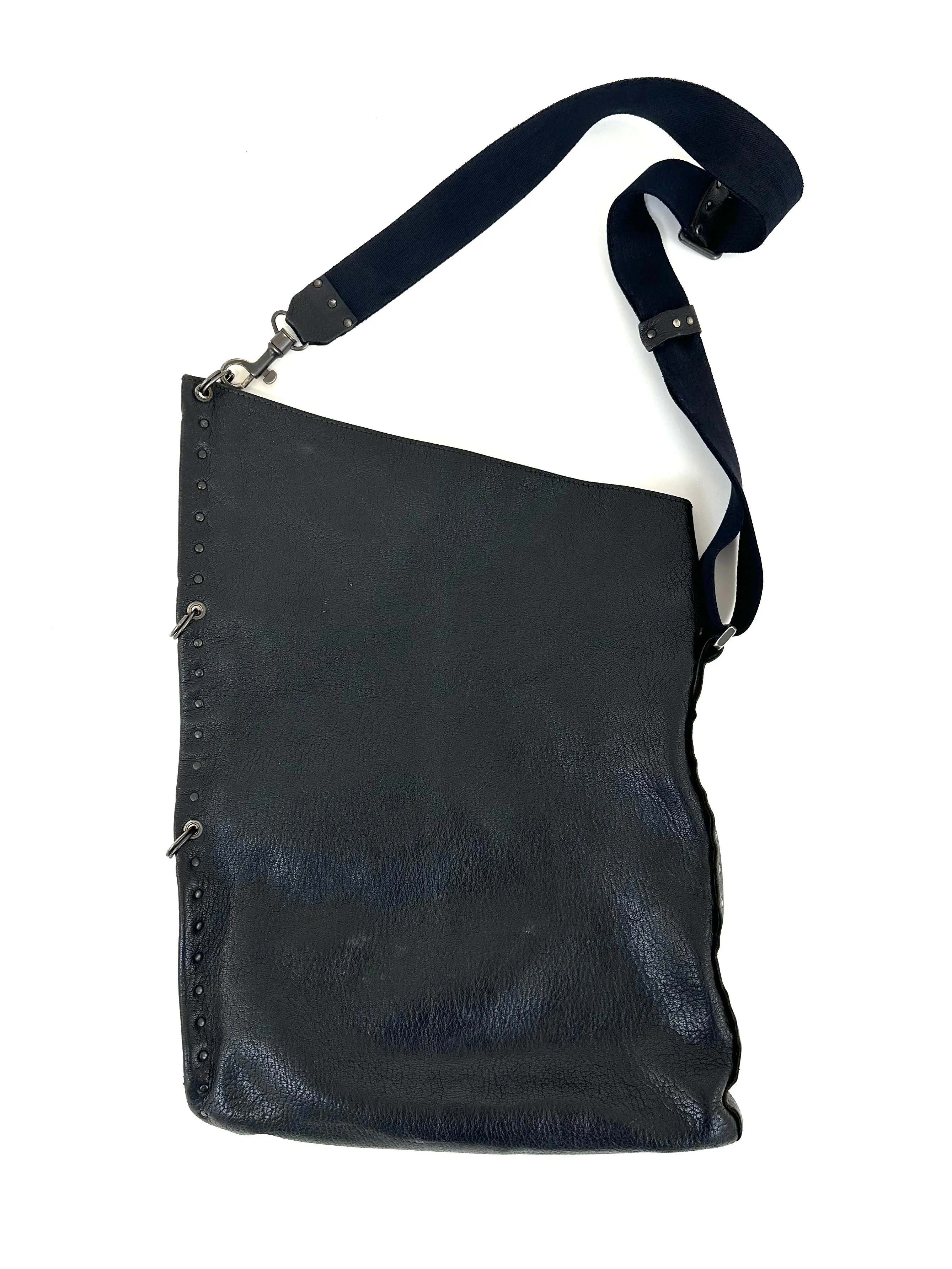 90s Bottega Veneta Leather Studded Bag