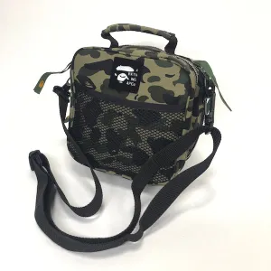 A Bathing Ape Bape Vintage 1st Camo Shoulder Bag Green