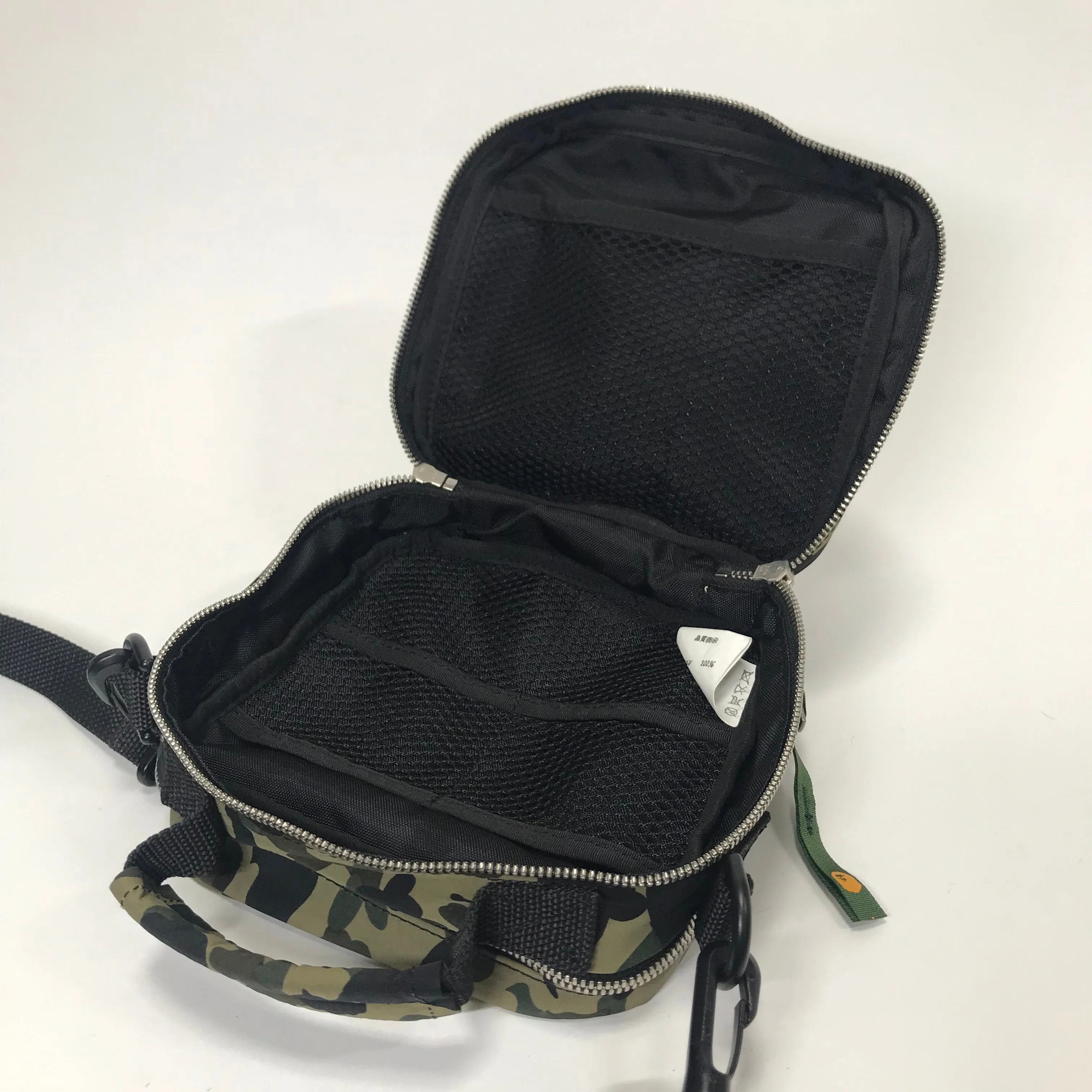 A Bathing Ape Bape Vintage 1st Camo Shoulder Bag Green
