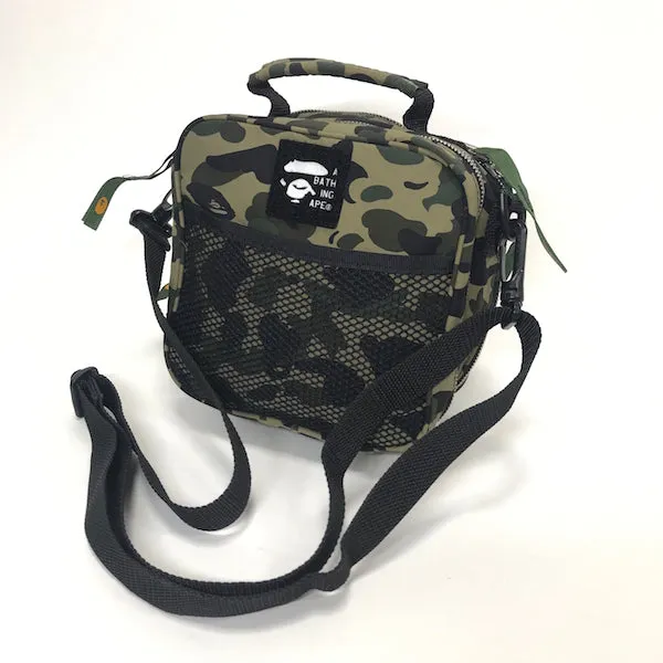 A Bathing Ape Bape Vintage 1st Camo Shoulder Bag Green