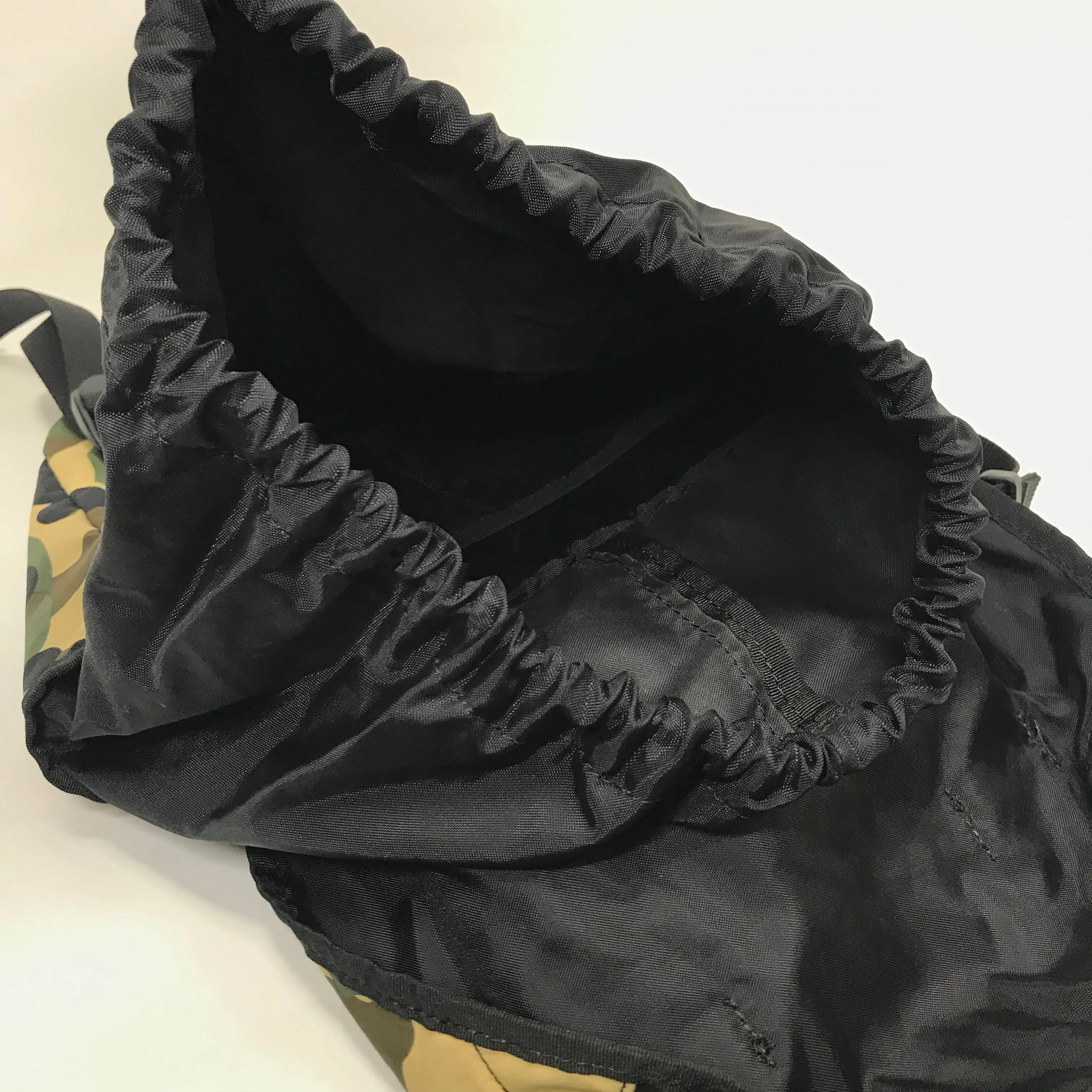 A Bathing Ape Bape Vintage 1st Camo Waist Bag Yellow