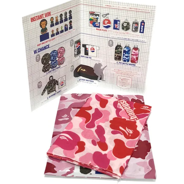 A Bathing Ape Bape Vintage Pepsi Handkerchief ABC Camo