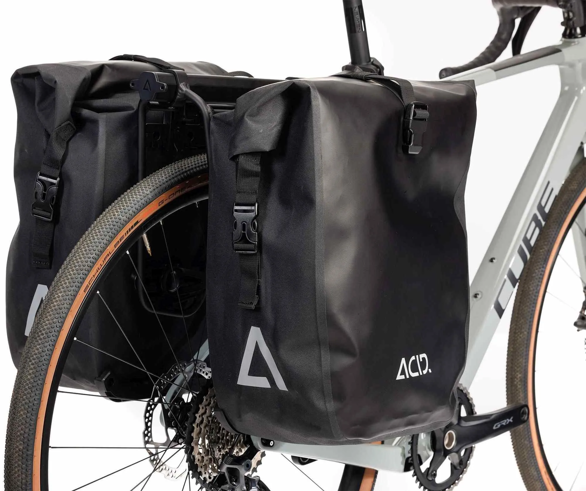 Acid Seatpost Carrier Beam Side Rail Black