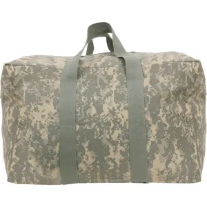 ACU Digital Camouflage - Canvas Parachute Cargo Bag Extra Large Duffle Bag 75L