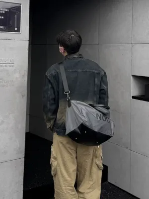 Adjustable Strap Messenger Bag
