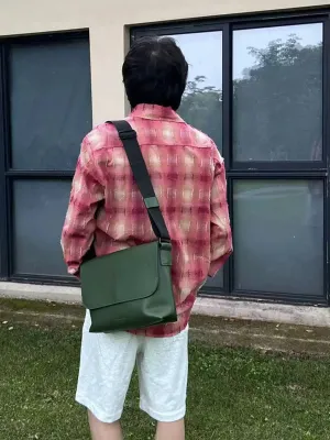 Adjustable Strap Messenger Bag