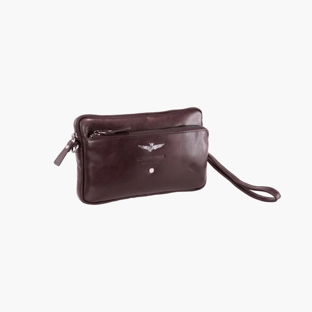 Air Force Military Pochette Men in Leather Vintage Line AM356-MO