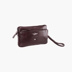 Air Force Military Pochette Men in Leather Vintage Line AM356-MO
