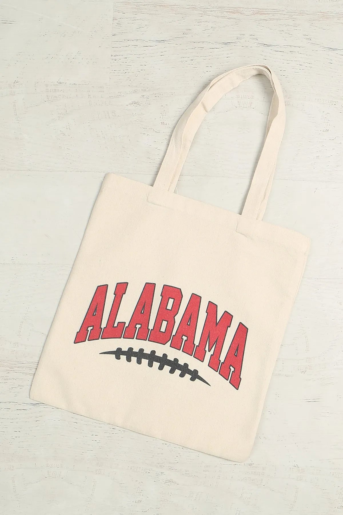 ALABAMA MINIMALIST PRINT TOTE BAG