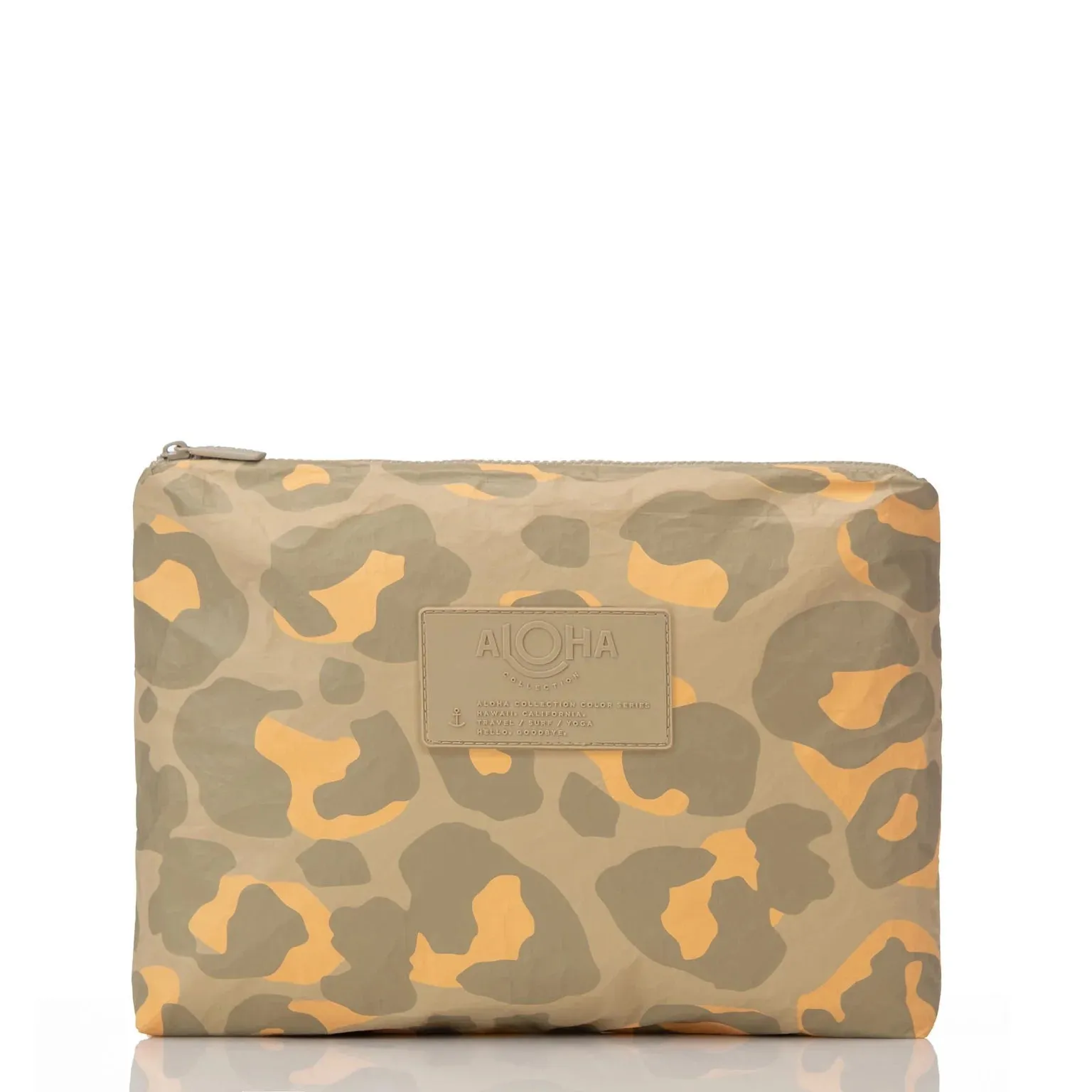 Aloha, Mid Pouch in Jaguar on Dune, Style #MIDCT009