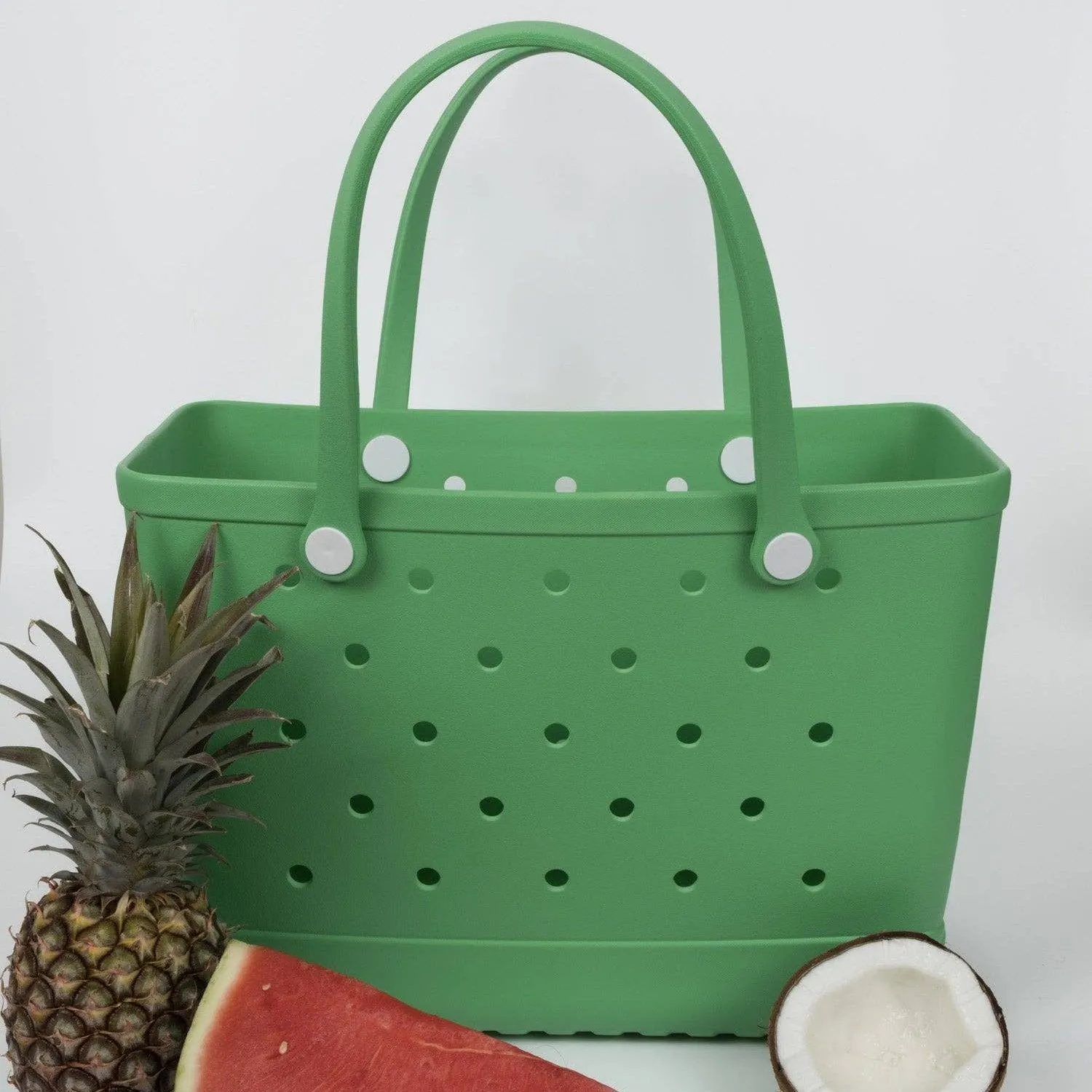 Aloha Vegan Tote Bag | Large | Green