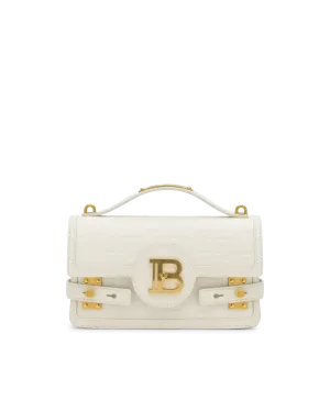 B-Buzz 24 Monogram Embossed Leather Shoulder Bag