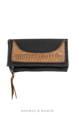 Bag, Clutch, Snakeskin & Buffalo, Contemeporary, 1383