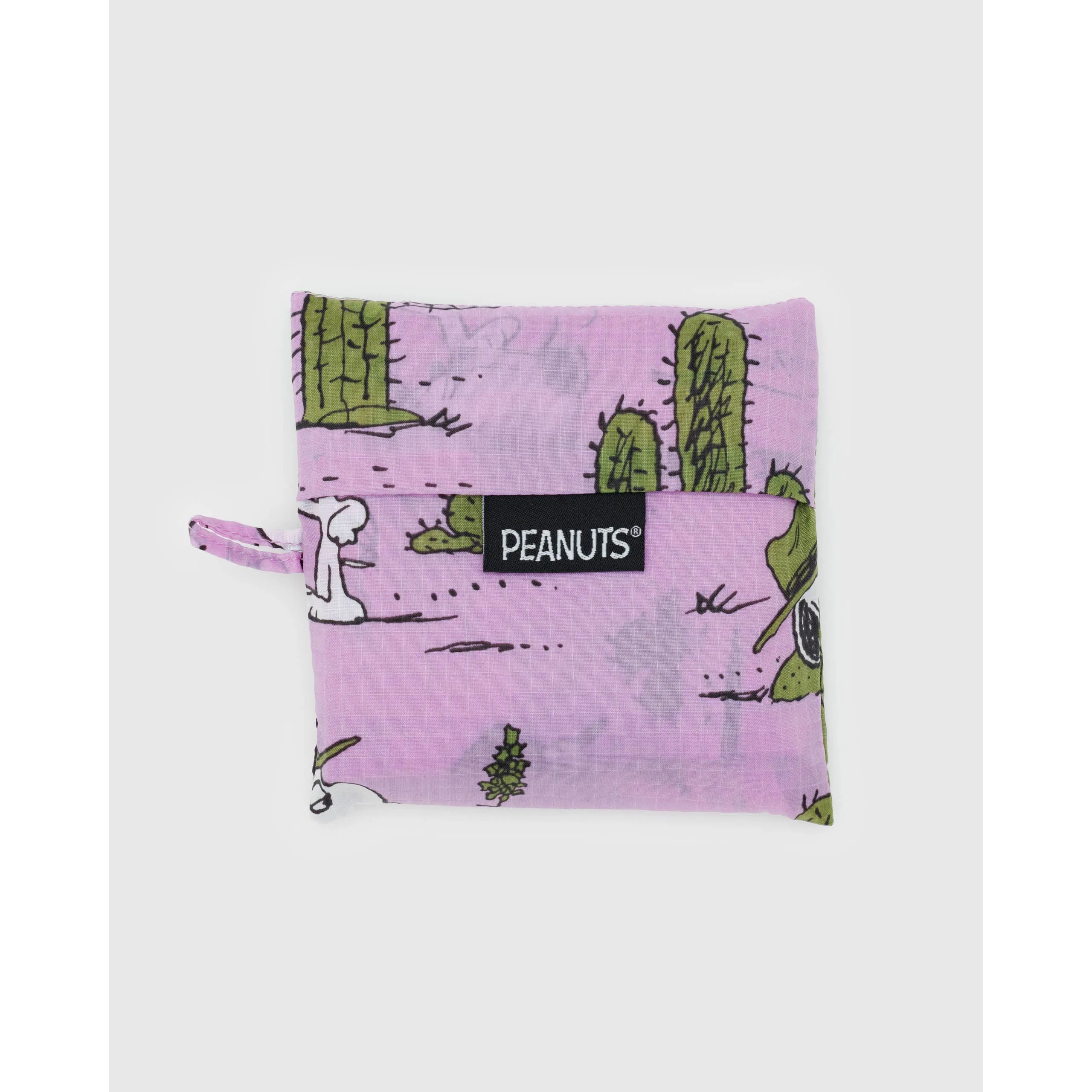 Baggu x Peanuts - Standard Baggu reusable bag - Pink Spike