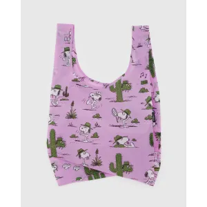 Baggu x Peanuts - Standard Baggu reusable bag - Pink Spike