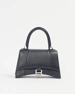 Balenciaga Black Grained Leather Hourglass XS Handbag Box