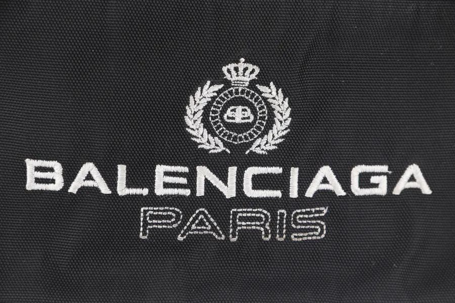 BALENCIAGA EXPLORER BUMBAG BLACK CANVAS NO DUST COVER