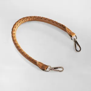 Baseball Stitch - Italian Leather Camel Strap