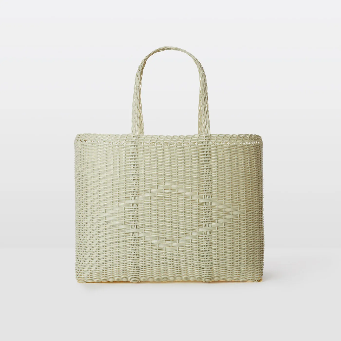 Basket Large in Blue Palm