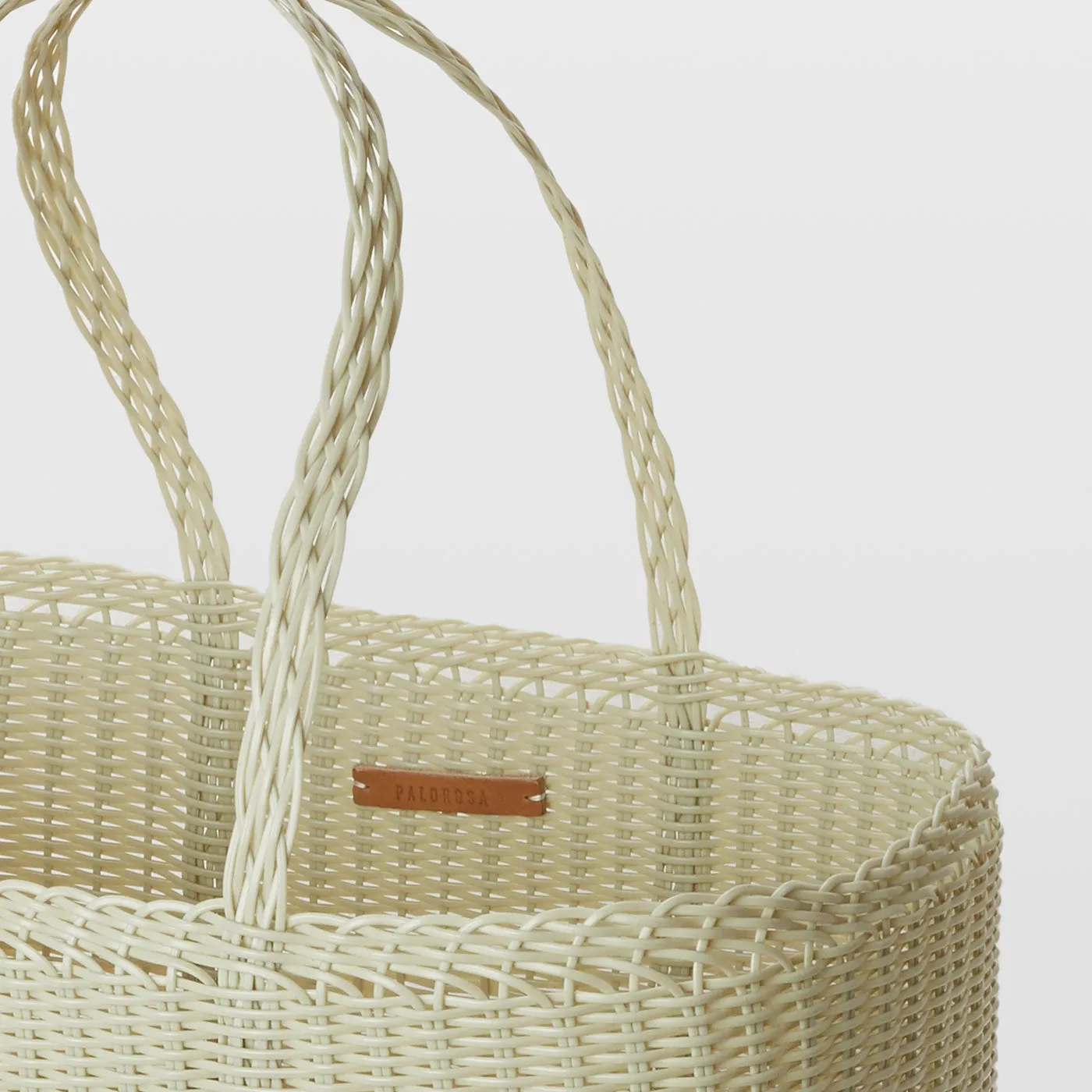Basket Large in Blue Palm