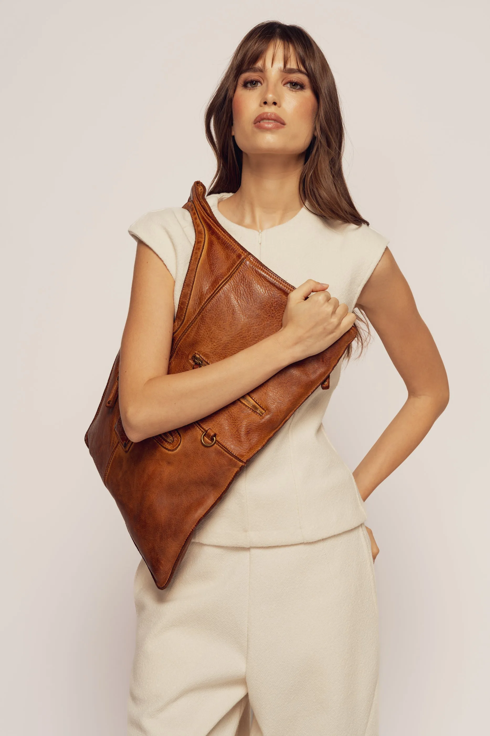 Bayside84 Stardust Shoulder & Crossbody - Cognac - Canada
