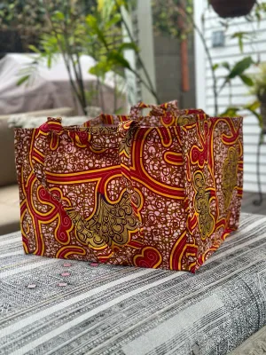 Beach Bag "Ankaahono Orange"