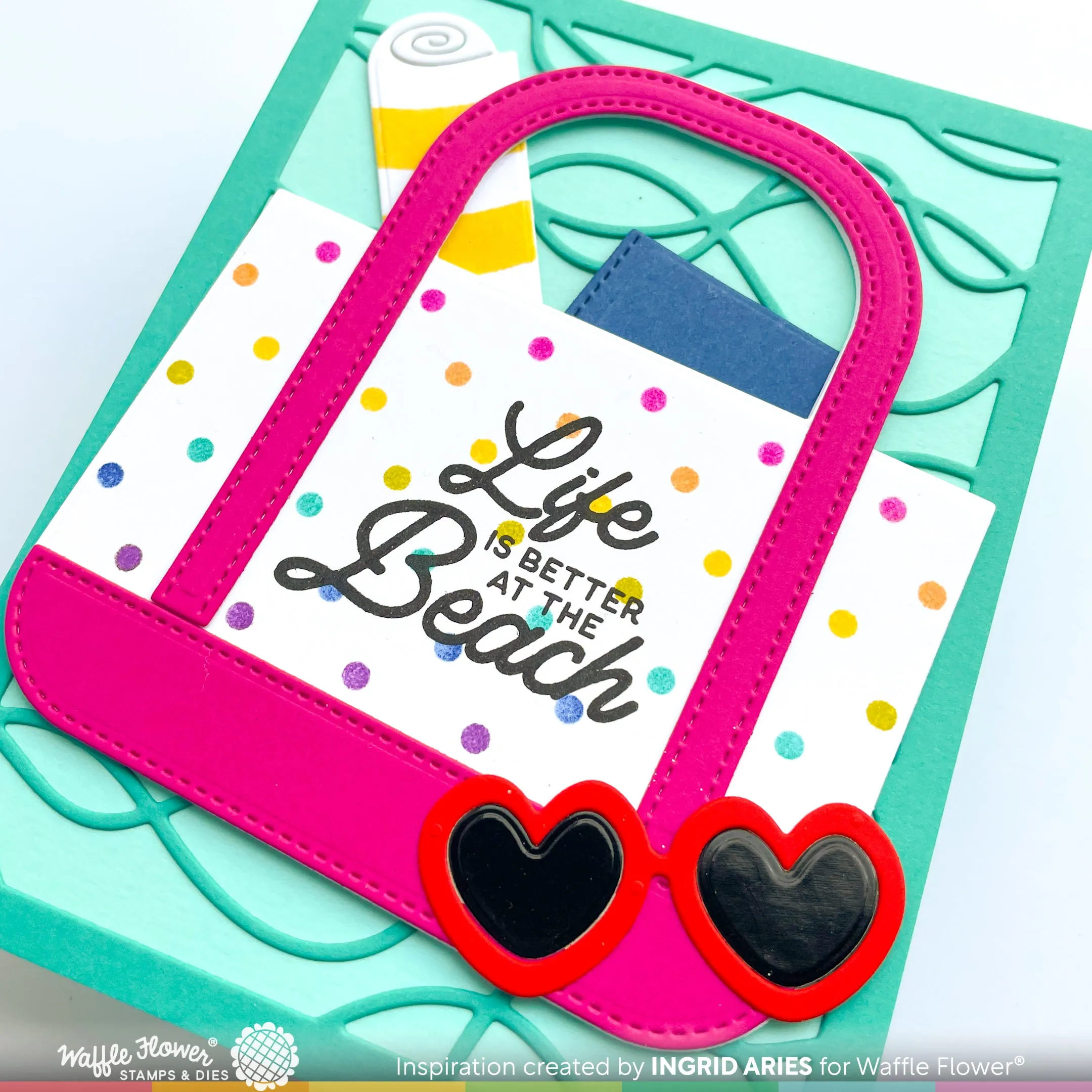 Beach Tote Sentiments Stamp Set