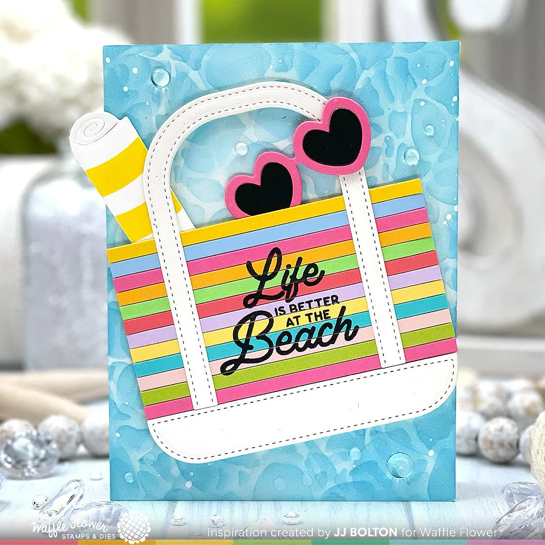 Beach Tote Sentiments Stamp Set