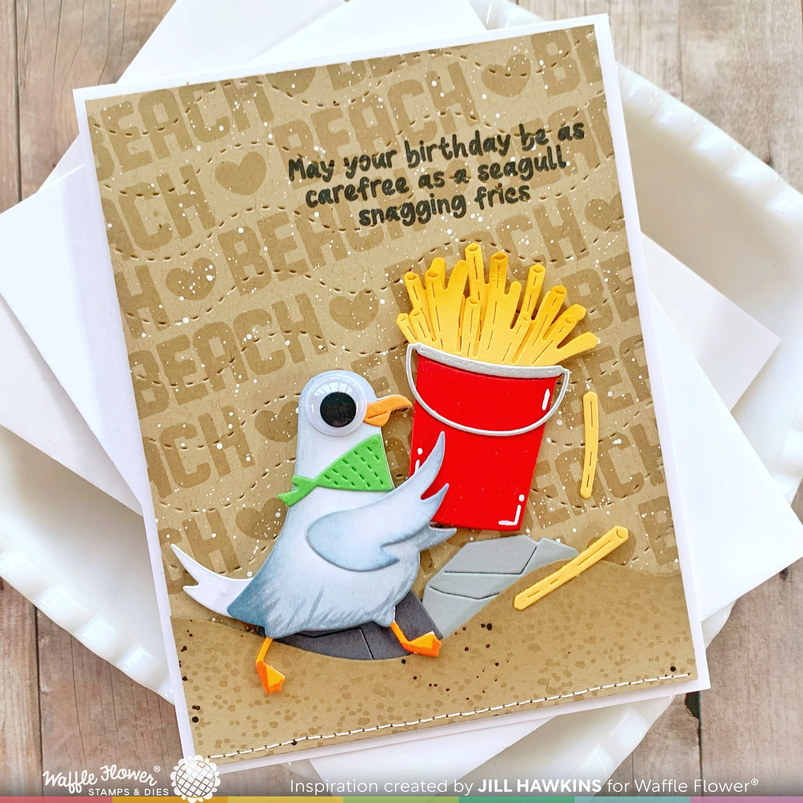 Beach Tote Sentiments Stamp Set