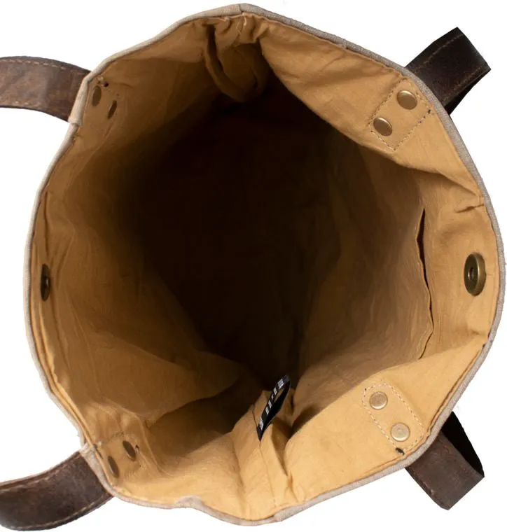 Bee Kind  Recycled Military Tent Tote