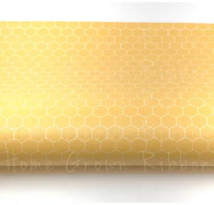 Bees Honeycomb Synthetic Leather Sheet USDR