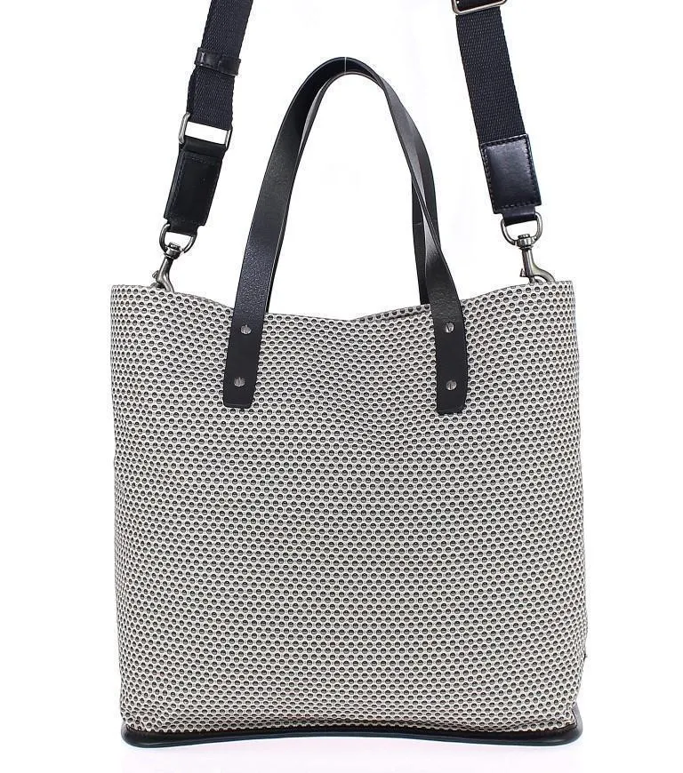 Beige cotton tote bag