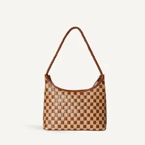 bembien / marni bag - small - caramel x sienna check
