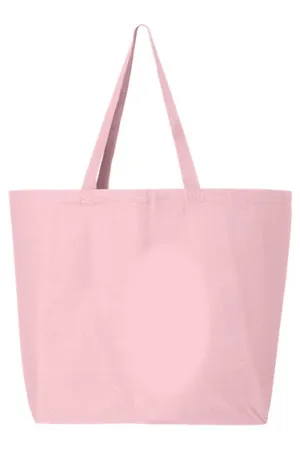 Better Not Pout Boho Doodle Canvas Jumbo Tote